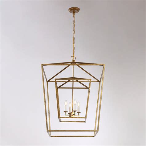 Labarre 4 - light lantern open caged pendant 7 out of 5